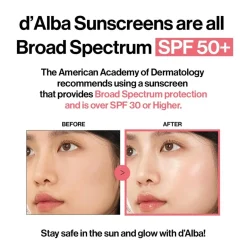 d'alba Waterfull Tone-Up Sun Cream SPF50+< Zonnebrand|Korean Skincare