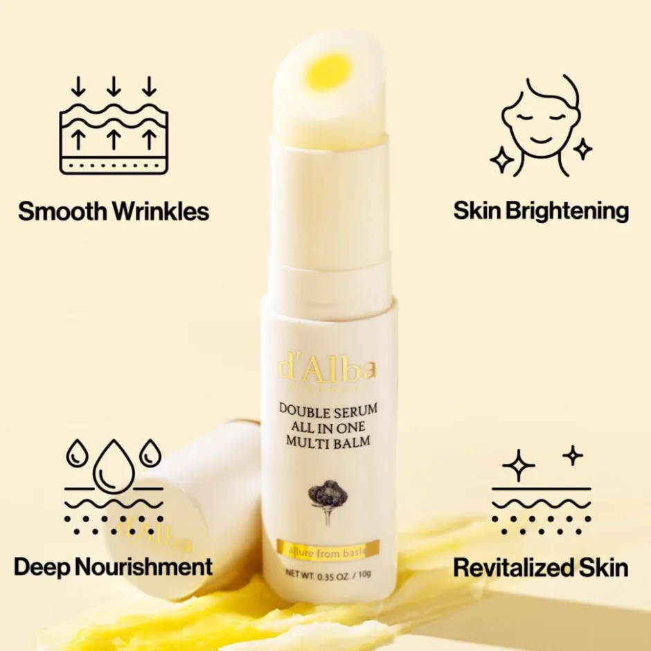 d'alba White Truffle Double Serum All-in-One Multi Balm< Korean Skincare|Serum