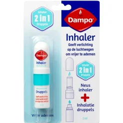 Inhaler en 2-in-1 Inhalatiedruppels|Dampo Outlet