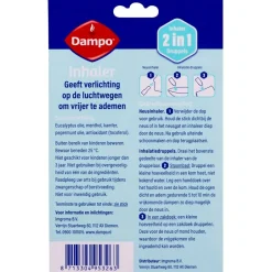 Inhaler en 2-in-1 Inhalatiedruppels|Dampo Outlet