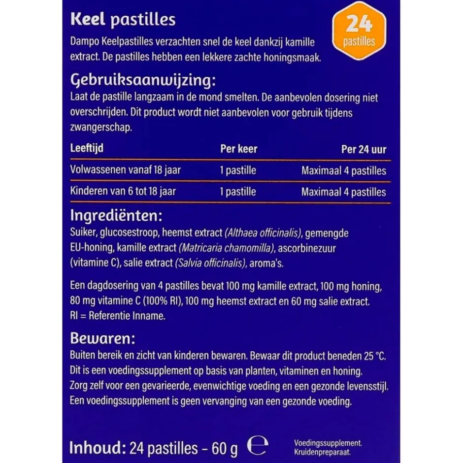 Keelpastilles|Dampo Online