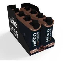 DANONE HiPRO Chocolade Proteïneshake Voordeelverpakking 24 x 330ml| Clearance