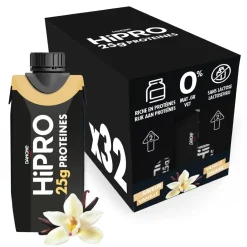 DANONE HiPRO Vanille Proteïneshake Voordeelverpakking 32 x 330ml| Discount