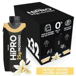 DANONE HiPRO Vanille Proteïneshake Voordeelverpakking 32 x 330ml| Discount