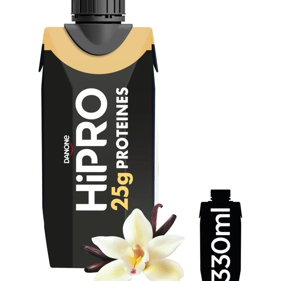 DANONE HiPRO Vanille Proteïneshake Voordeelverpakking 32 x 330ml| Discount