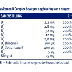 B-Complex Forte Dragees|Davitamon Best