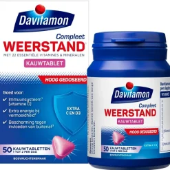 Davitamon Compleet Weerstand Bosvruchten Kauwtabletten< Weerstand En Energie|Vitamines