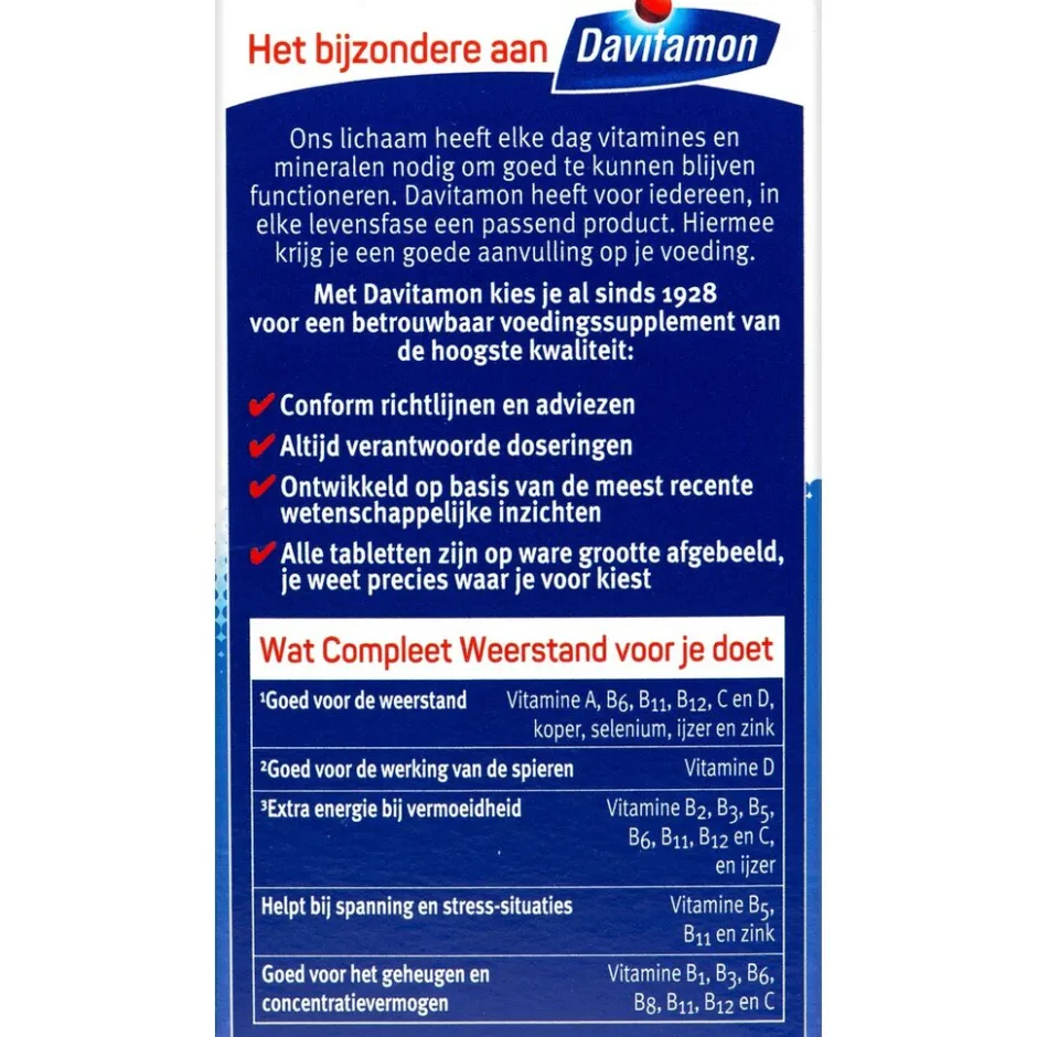 Compleet Weerstand Aardbei Kauwtabletten|Davitamon Sale