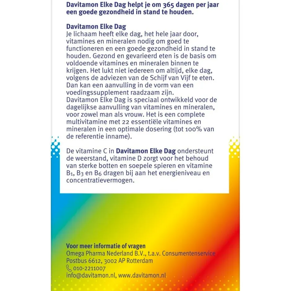 Elke Dag Kauwtabletten|Davitamon Clearance