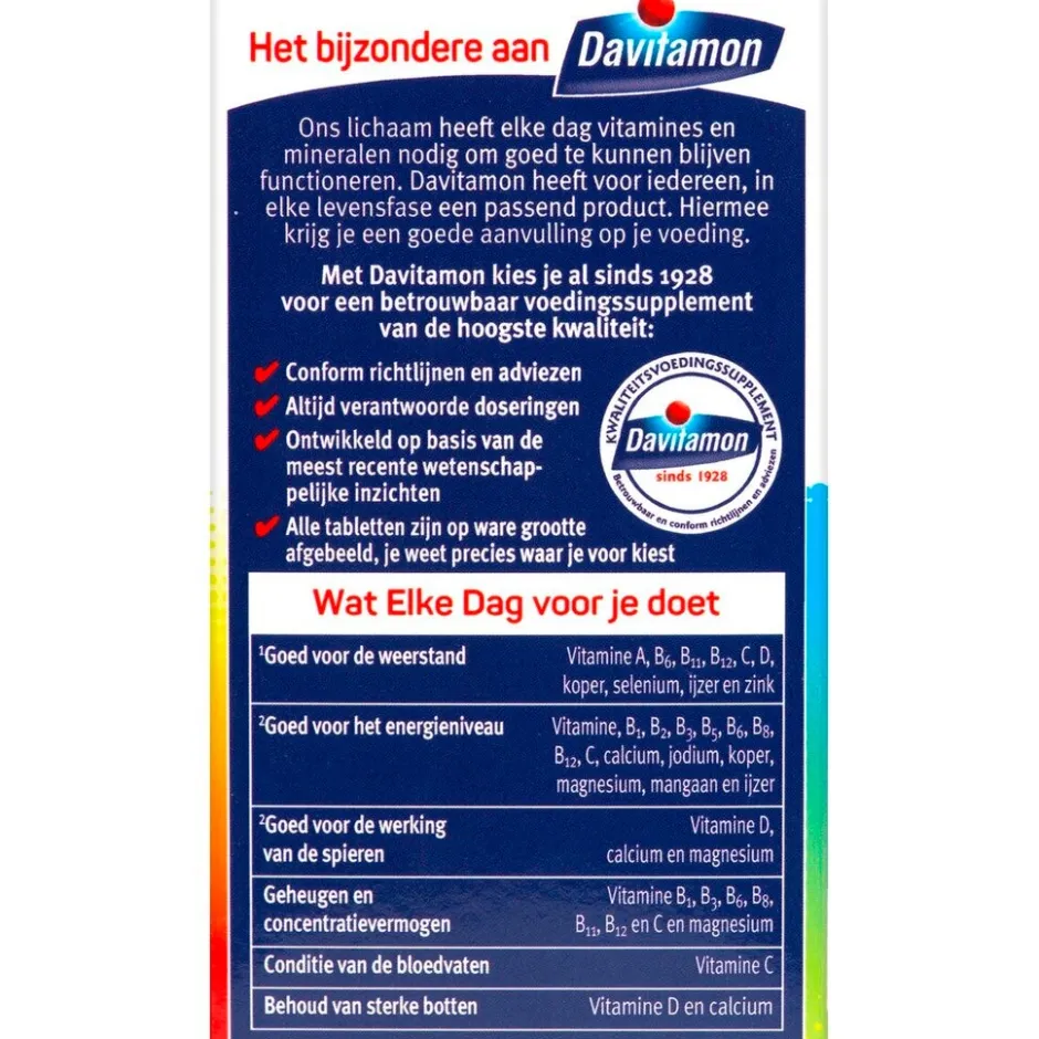 Elke Dag Tabletten|Davitamon Discount