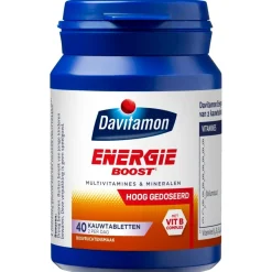 Davitamon Energie Boost¹ Hooggedoseerde Bosvruchten Kauwvitaminen< Weerstand En Energie|Vitamines