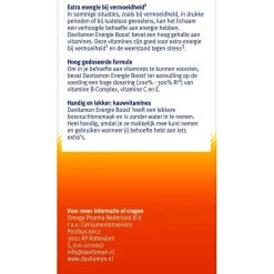 Davitamon Energie Boost¹ Hooggedoseerde Bosvruchten Kauwvitaminen< Weerstand En Energie|Vitamines