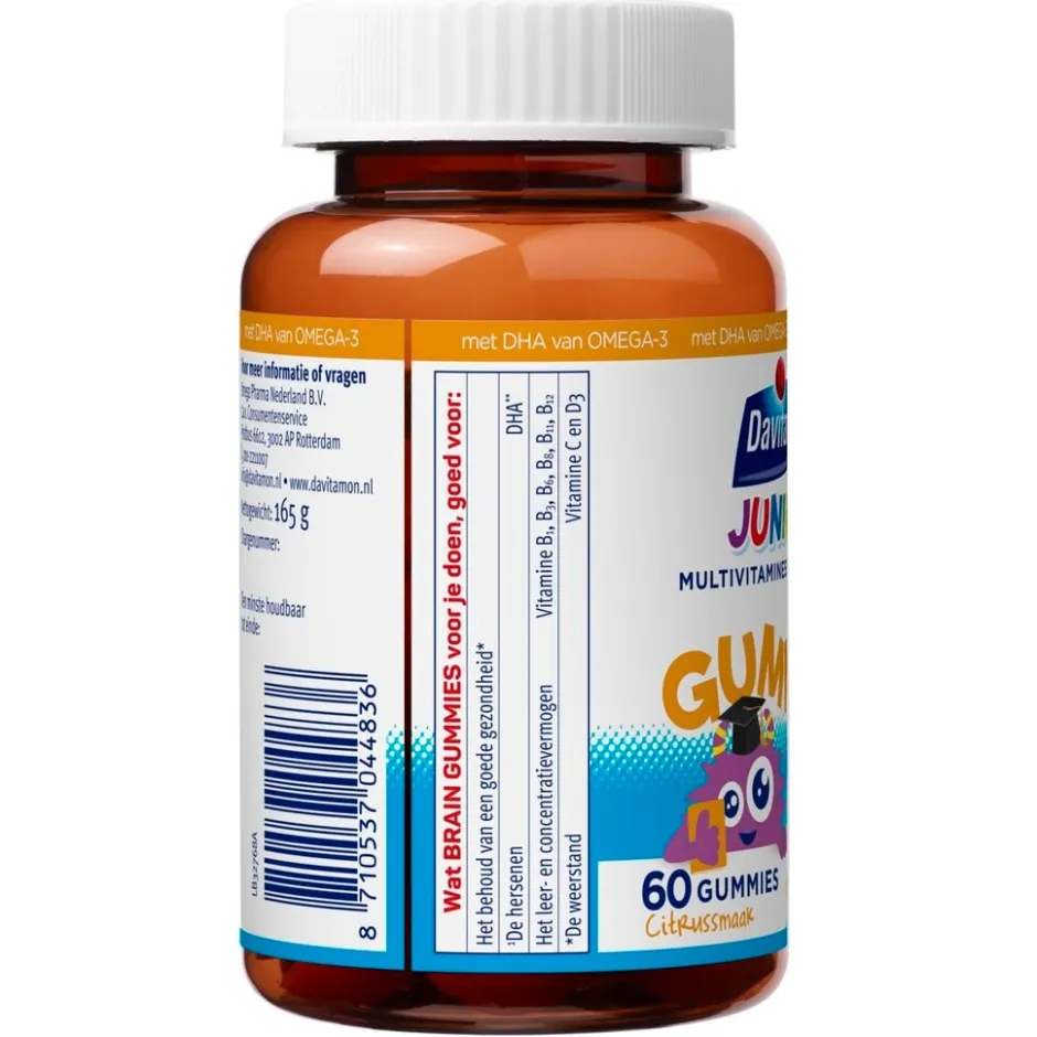 Junior 3-12 Jaar Brain Gummies|Davitamon Best