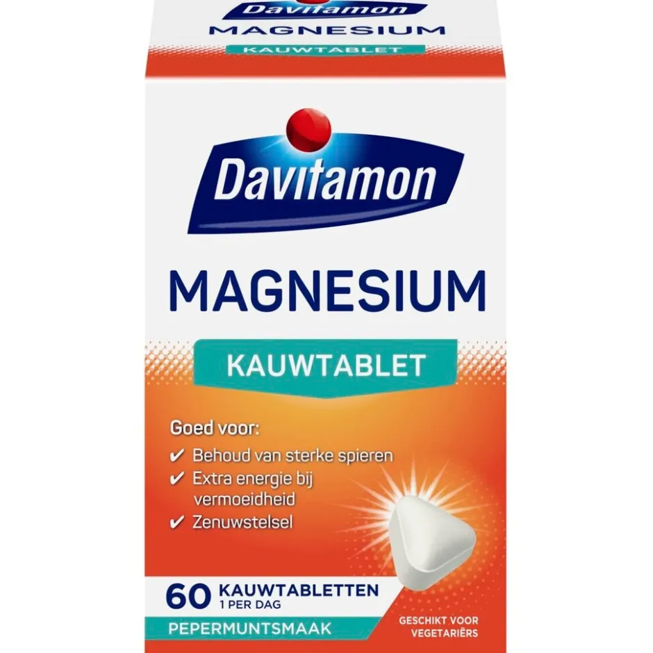 Davitamon Magnesium Kauwtabletten< Mineralen