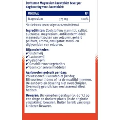 Davitamon Magnesium Kauwtabletten< Mineralen