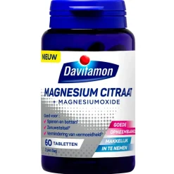 Magnesiumcitraat + Magnesiumoxide Tabletten|Davitamon Best