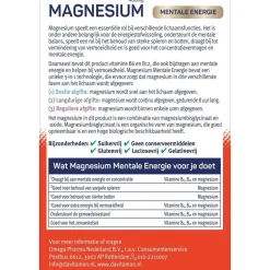 400mg Magnesium Mentale Energie Tabletten|Davitamon Hot
