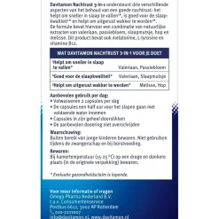 Davitamon Nachtrust 3-in-1 Capsules< Rust En Ontspanning