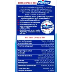 Tiener 12+ Multivitamines & Mineralen Aardbei Kauwtabletten|Davitamon Sale