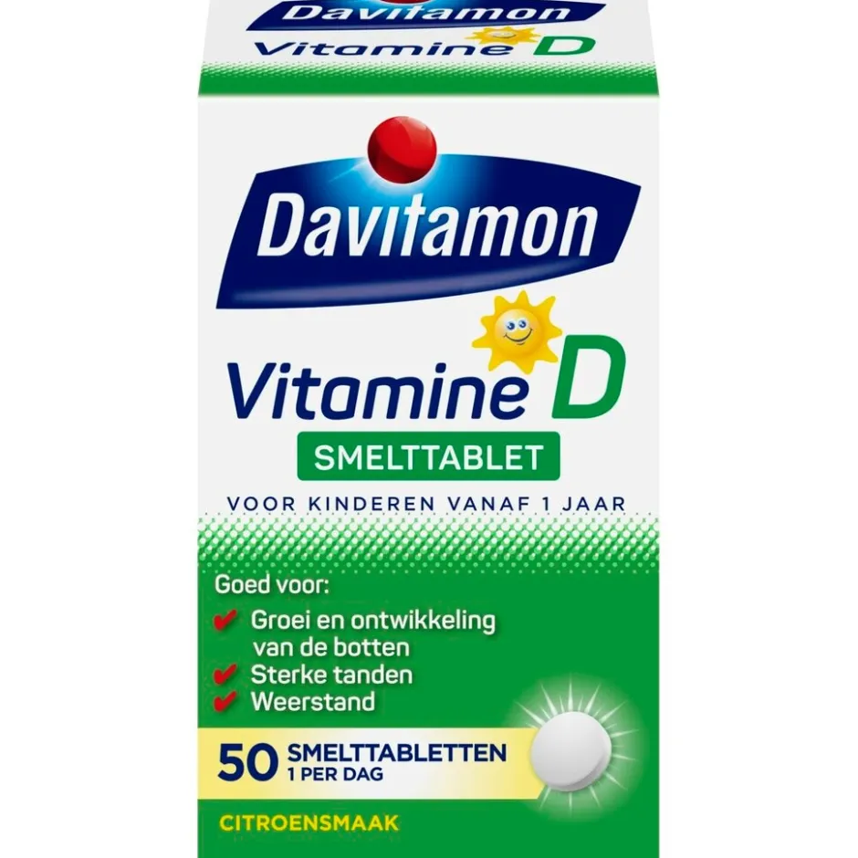 Vitamine D Kind Smelttabletten|Davitamon Online