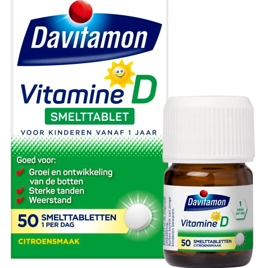 Vitamine D Kind Smelttabletten|Davitamon Online