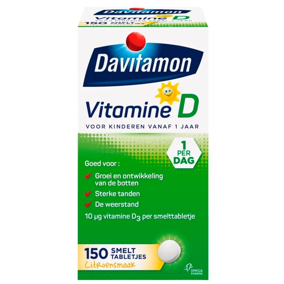 Vitamine D Kind Smelttabletten|Davitamon Best
