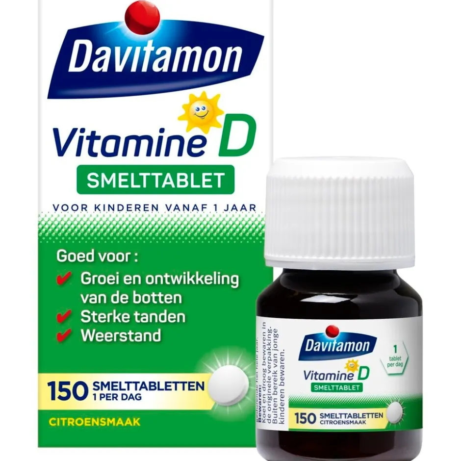 Vitamine D Kind Smelttabletten|Davitamon Best