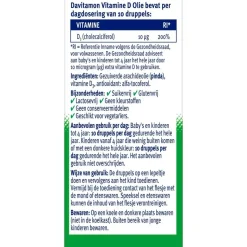 Davitamon Vitamine D Olie voor Baby en Kind< Baby En Kind Gezondheid|Botten En Spieren