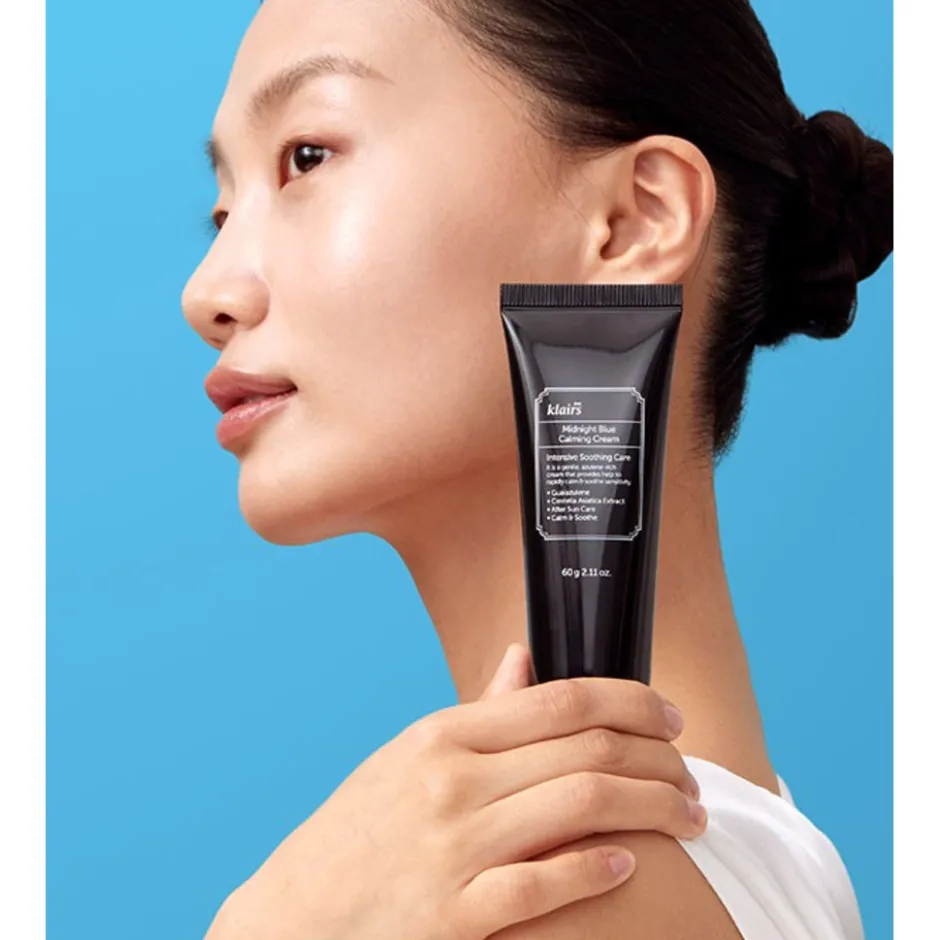 Dear, Klairs Midnight Blue Calming Cream< Korean Skincare|Nachtcreme