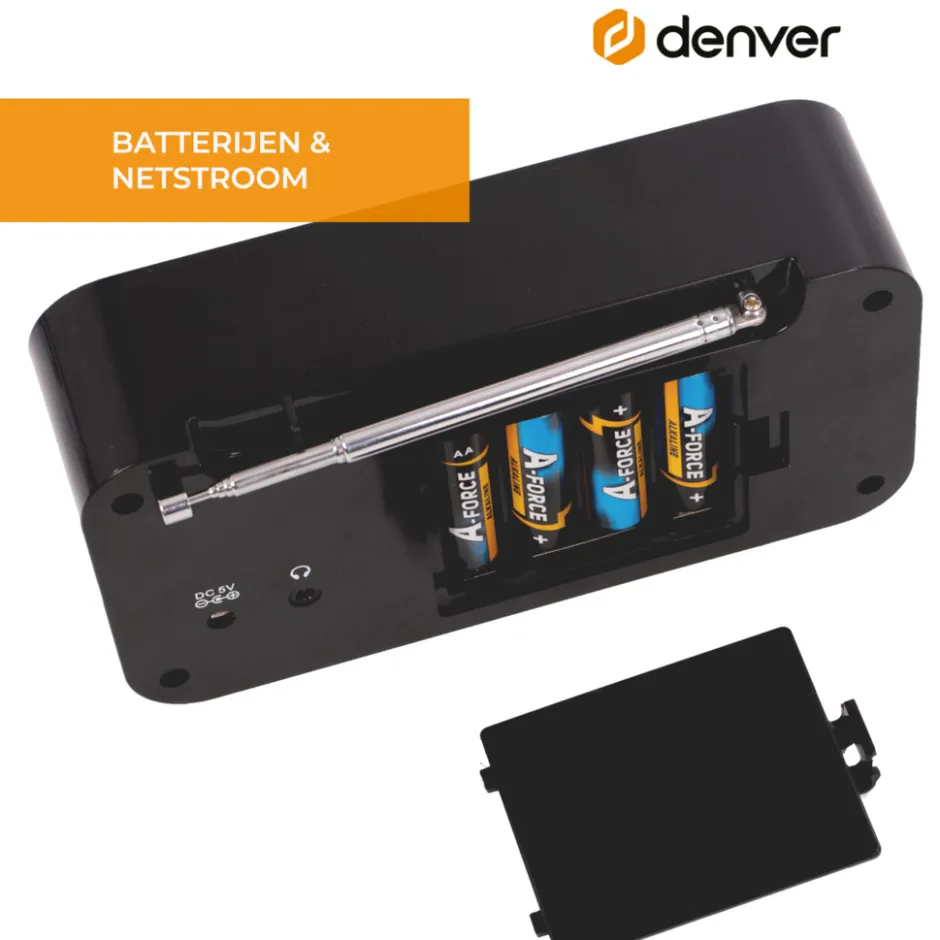 DAB42B Noodradio DAB+/FM-radio met Bluetooth|Denver Best