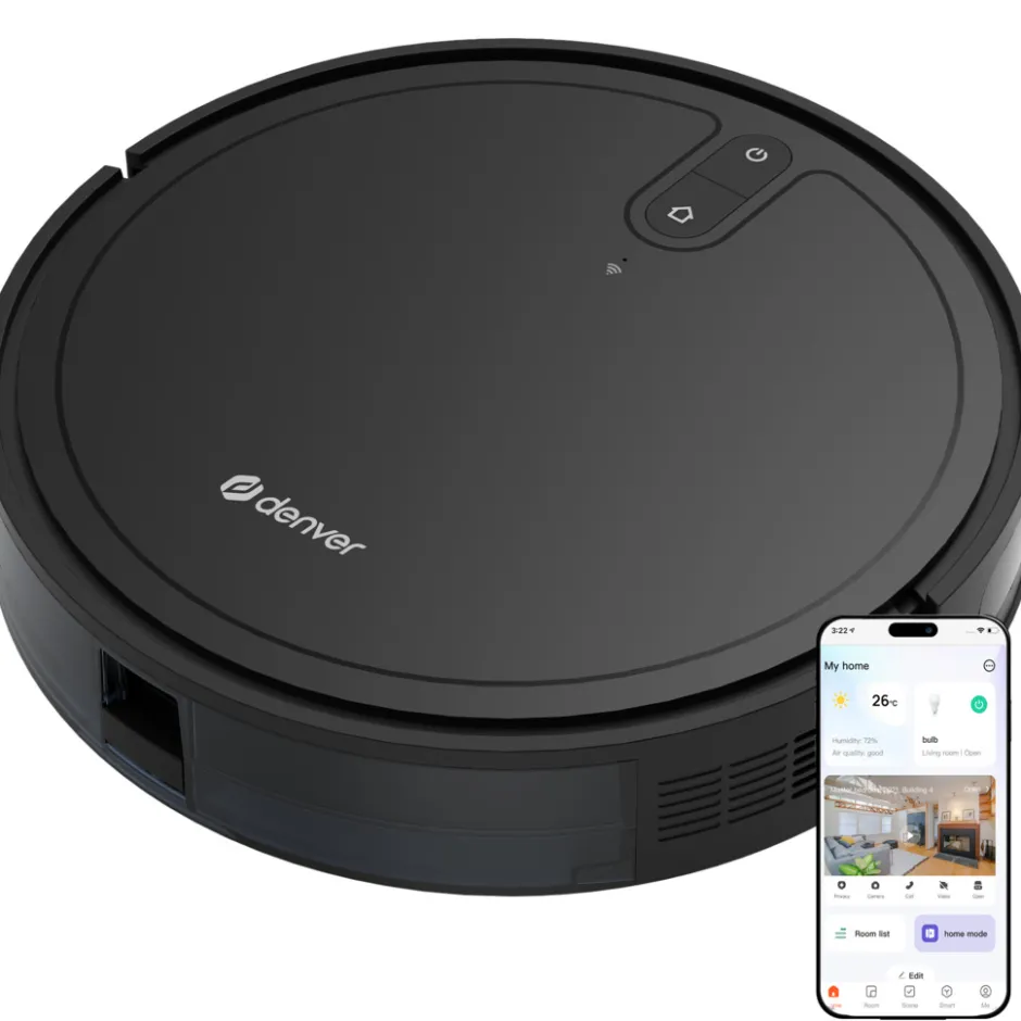 RVC125 Robotstofzuiger met laadstation|Denver Outlet