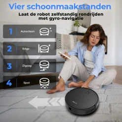 RVC125 Robotstofzuiger met laadstation|Denver Outlet