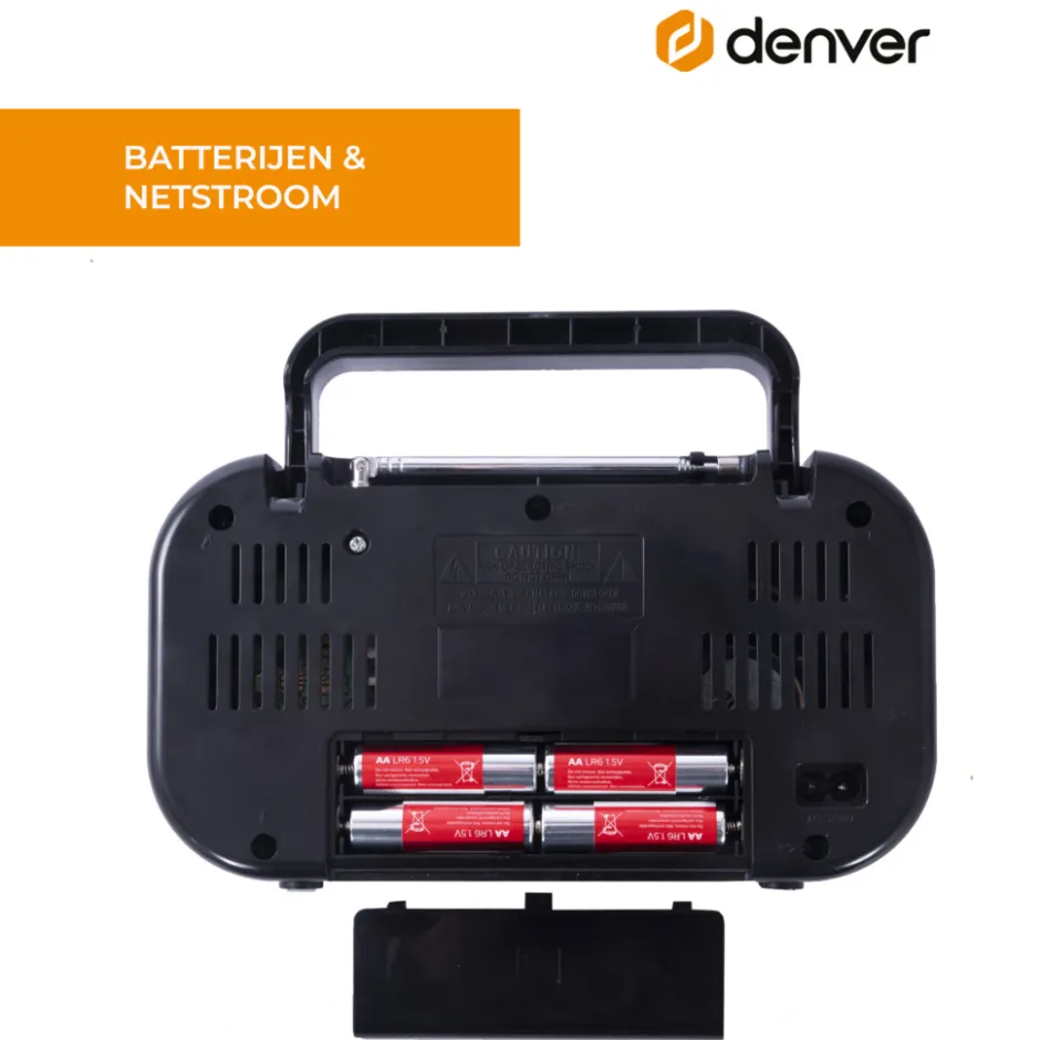 Denver TR51GR Noodradio FM-radio< Veiligheid