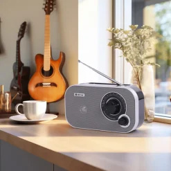 Denver TR51GR Noodradio FM-radio< Veiligheid
