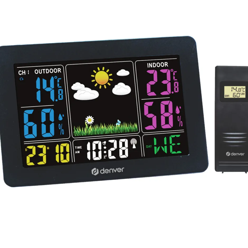 Denver WS540B Weerstation< Verrassend Elektronica
