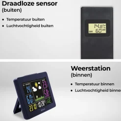 Denver WS540B Weerstation< Verrassend Elektronica