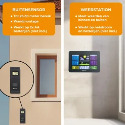 Denver WS540B Weerstation< Verrassend Elektronica