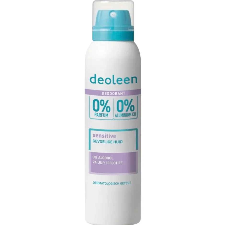 0% Sensitive Deodorant Spray|Deoleen