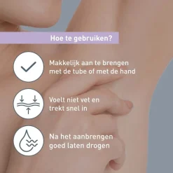 Deoleen Sensitive Antitranspirant Crème< Overmatig Transpireren