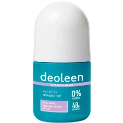 Deoleen Sensitive Antitranspirant Roller< Overmatig Transpireren