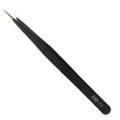Black Tweezer - Wimperpincet ESD|Dermarolling Clearance