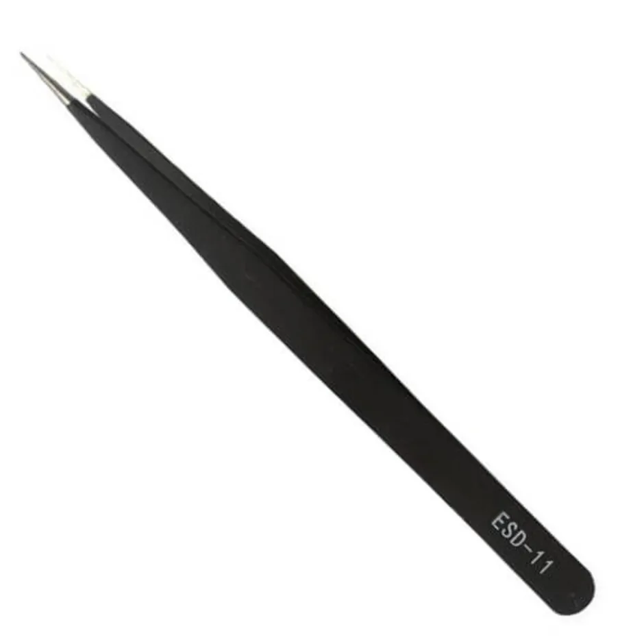 Black Tweezer - Wimperpincet ESD|Dermarolling Clearance