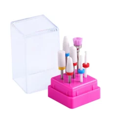 Keramische Nagelfrees Bitjes 7-delige Set Compleet|Dermarolling Outlet