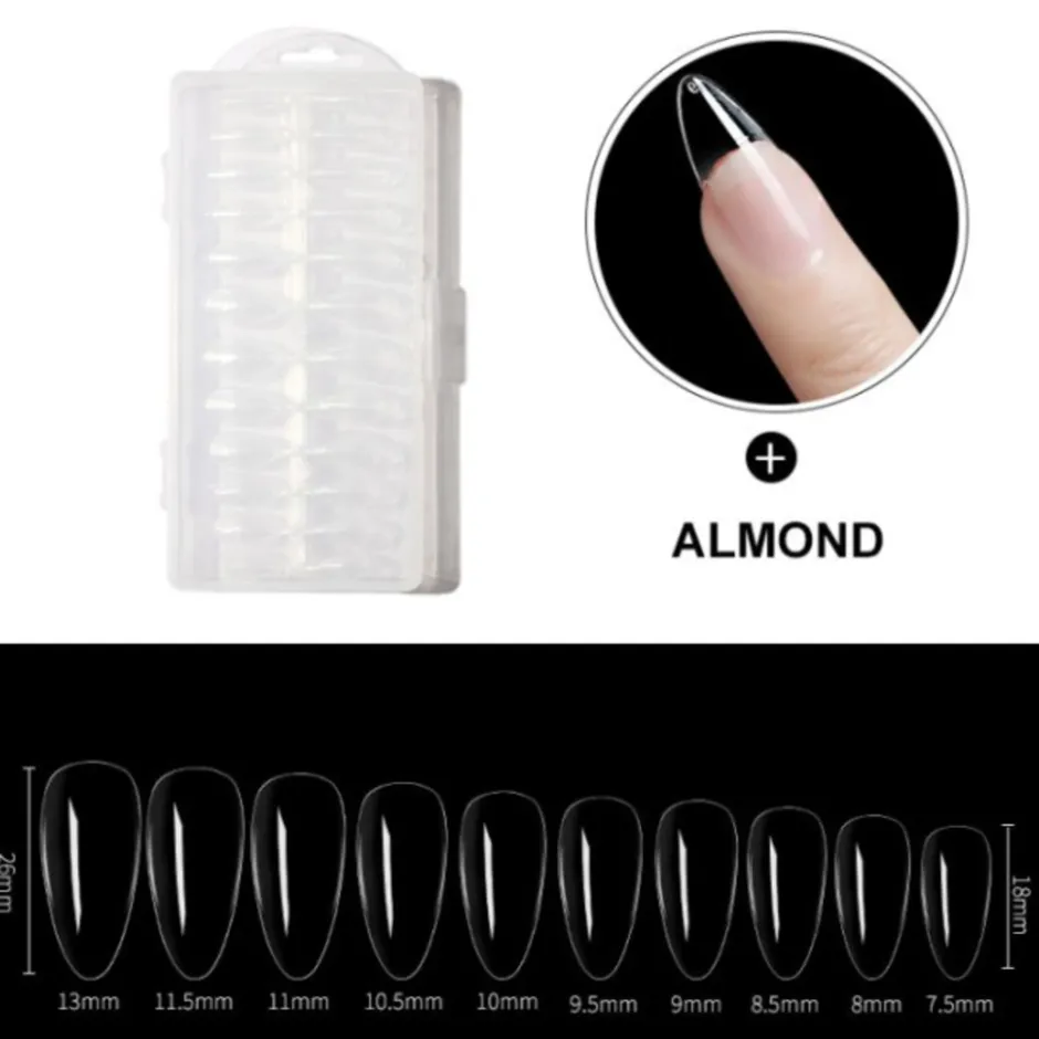 Dermarolling Nageltips Almond< Nagelverzorging