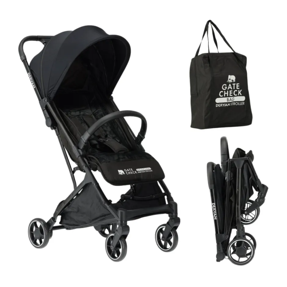 Deryan Air Buggy Compacte vliegtuigbuggy met tas< Buggy's