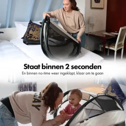 Baby Luxe Campingbedje Inclusief zelfopblaasbare matras|Deryan New