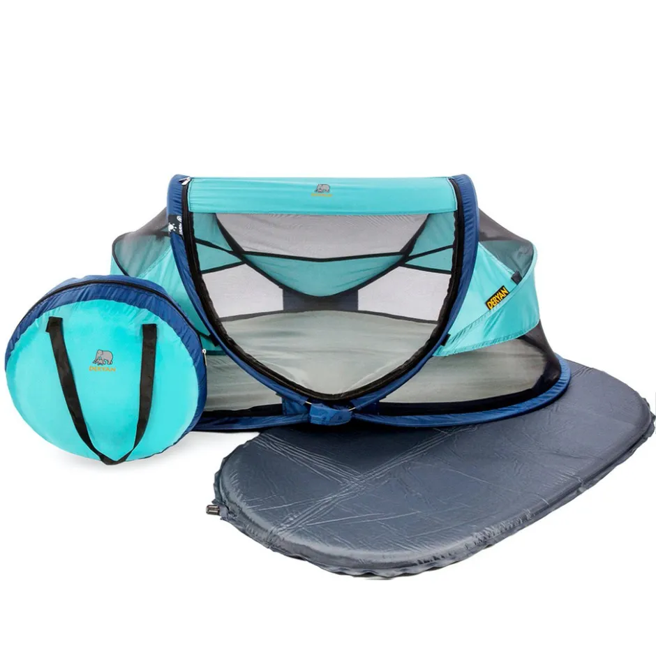 Deryan Baby Luxe Campingbedje Inclusief zelfopblaasbare matras< Campingbedjes