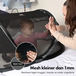 Baby Luxe Campingbedje – Inclusief zelfopblaasbare matras|Deryan Online