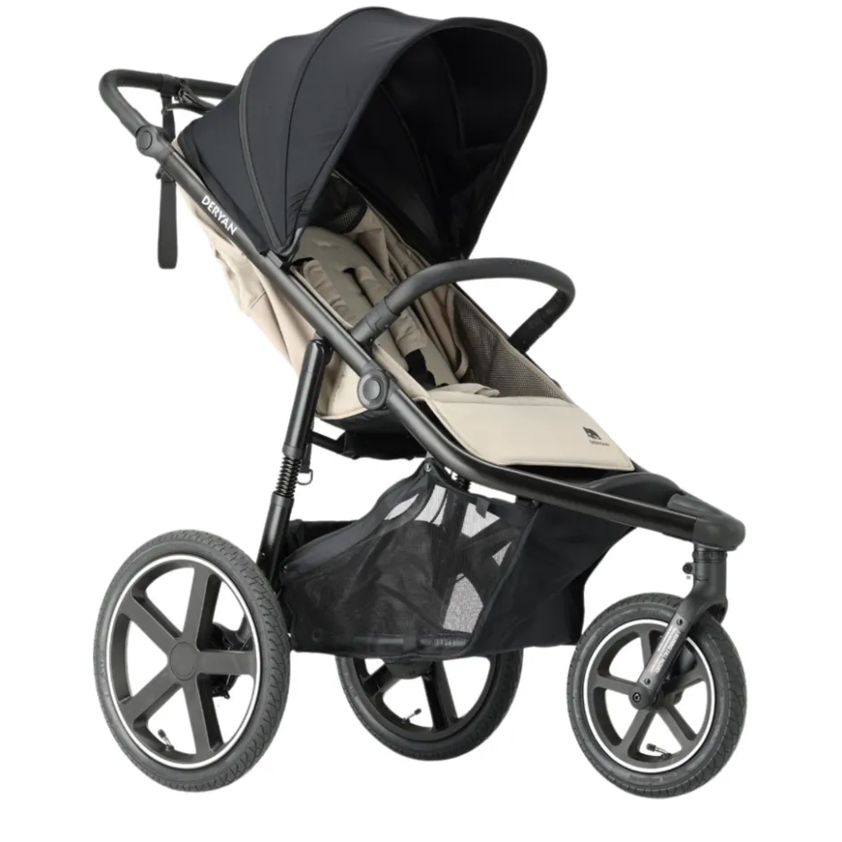 Deryan Bolt Jogging Kinderwagen Inclusief net en pomp< Kinderwagens