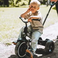 Deryan Driewieler Loopfiets met Duwstang|Qplay